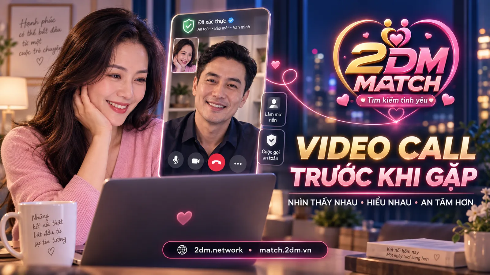 Video call trước khi gặp